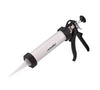 MIVOS Leggera pistola per cartucce in silicone - inclusa tappo per lastra e ugello da 310 ml - pistola per silicone - pistola per cartucce chiusa - pistola per silicone, acrilico, adesivi