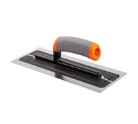 MIVOS Premium Lisciatore in Acciaio inossidabile di Alta Qualità 280x110mm - Lisciatore Professionale a Disco - Utensile per Cartongesso - Impugnatura Ergonomica e Antiscivolo - MADE IN EU