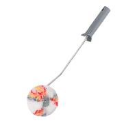 Mivos - Rullo per angoli rullo di vernice per angoli con staffa - rullo di vernice per interni - rullo di vernice - adatto per pitture a emulsione, al lattice e acriliche - rullo per angoli