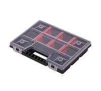 Mivos Scatola di assortimento da 8" per accessori e piccole parti, scatola con 11 scomparti per la conservazione, piccola scatola di assortimento 195 x 155 x 35 mm, scatola di assortimento Made in EU