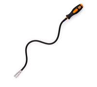 Mivos Sollevatore Magnetico Flessibile con LED - Asta Magnetica Flessibile 560 mm - Pinza Magnetica - 2,7 kg Forza di Trazione - Utensile Magnetico