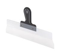 Mivos Spatola Larga in Acciaio INOX 400 x 60 mm - Spatola da Facciata per Grandi Superfici - Spatola per Intonaco e Sigillatura - Coltello per Rivestimenti - Made in EU