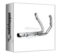 mivv collettore racing nocat compatibile con harley davidson road king special 2017 2018 2019 2020 2021 2022 mototopgun