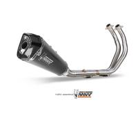 Scarico Completo MIVV Delta Race Nero Acciaio inox per Yamaha Mt-07 2014 > 2020