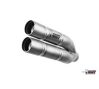 MIVV Terminale di scarico Double Gun D.037.LDGX Inox per Ducati Multistrada 950/S