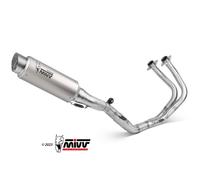 SCARICO COMPLETO 2x1 MIVV GP PRO TITANIO KAWASAKI Z650 2017-2019