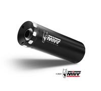 M.014.LH1BA - Terminali Scarico Mivv HR-1 Inox Nero MOTO GUZZI V7 STONE (21-24)