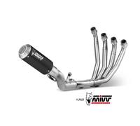 Scarico Completo MIVV MK3 Black Inox Nero per HONDA CB 650 R 2019 > 2023