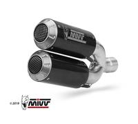 Terminali Scarichi MIVV MK3 Carbonio per DUCATI MONSTER 1200 2014 > 2016