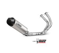 SCARICO COMPLETO 2x1 MIVV OVAL TITANIO CARBONIO KAWASAKI Z650 2017-2021