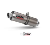 MIVV OVAL SILENZIATORE SCARICO SLIP-ON TITANIO SUZUKI GSF 1200 BANDIT 96-2000