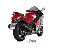 Mivv Scarichi SUZUKI GSX-R 1300 HAYABUSA 2008 > 2017 OVAL CARBON carbon cap