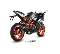 KT.016.LXB - Scarico Completo Mivv GP STEEL BLACK KTM RC 125 14-