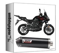mivv scarico completo racing nocat oval inox nero compatibile con kawasaki versys 650 2021 2022 2023 mototopgun