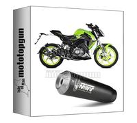 mivv scarico completo racing nocat x-m1 inox nero compatibile con keeway rkf 125 2023 2024 mototopgun