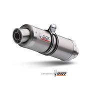 MIVV Scarico GP Titan Slip-On Per Kawasaki Z/E 800 CCM Anno 13-16