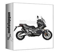 mivv scarico omologato cat-oem delta race nero coppa carbonio compatibile con honda x-adv xadv 750 2023 2024 mototopgun
