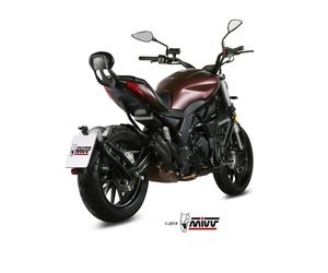 Mivv Scarico per BENELLI 502C 2019 > 2022 DOUBLE GUN BLACK ORIGINAL