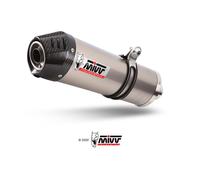 MIVV Oval silenziatore Titanio o carbonio
