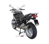 Mivv Scarico per BMW R 1200 R 2008 > 2010 SUONO ST. STEEL ORIGINAL