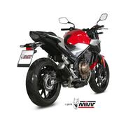 Mivv Scarico per HONDA CB 500 F 2019 > 2022 MK3 BLACK ORIGINAL