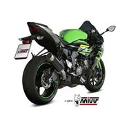 Terminale Scarico MIVV GP PRO Carbonio kat per KAWASAKI ZX-6 R 636 2019 > 2020