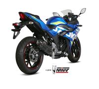 Mivv Scarico per SUZUKI GSX 250 R 2017 > 2020 SUONO BLACK ORIGINAL