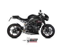 Terminale di scarico MK3 MIVV Carbonio TRIUMPH SPEED TRIPLE R/S/RS 2018 > 2020