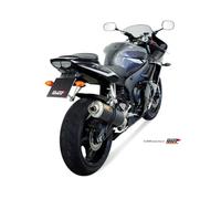 Terminale Scarico MIVV Oval Carbonio per Yamaha Yzf 600 R6 2003 > 2005
