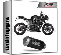 Terminale di scarico MK3 MIVV Carbonio TRIUMPH SPEED TRIPLE R/S/RS 2018 > 2020