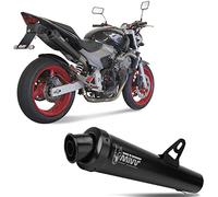MIVV scarico x-cone inox nero compatibile con honda hornet 600 2003 2004 2005 2006