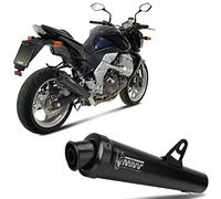 MIVV scarico x-cone inox nero compatibile con kawasaki z750 z-750 2007 2008 2009 2010 2011 2012 2013 2014