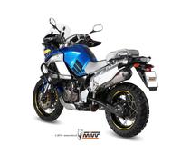 Mivv Scarico YAMAHA XT 1200 Z SUPERTENERE 2010 > 2020 OVAL TITANIUM carbon cap