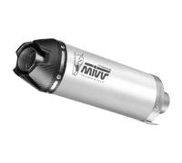 Mivv Ak-1 Kawasaki Z900 2025 Homologated Slip On Muffler Argento Homologated