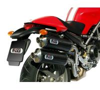 MIVV Silenziatore Doppio Scarico DUCATI 800 Monster S2R / 996 1000 S4R 2005-2008