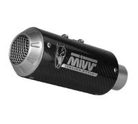Mivv Mk3 Kawasaki Z900 2025 Homologated Slip On Muffler Argento Homologated