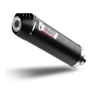Terminale Scarico MIVV Oval Carbonio Con Coppa Carbonio Bmw F 700 Gs 2012 > 2017