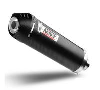 Mivv Scarico per SUZUKI SV 650 / X 2016 > 2022 OVAL CARBON with carbon cap