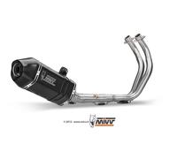 MIVV SPEED EDGE SCARICO COMPLETO INOX NERO YAMAHA TRACER 700/GT/TRACER 7 2016-24
