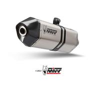 Mivv Speed Edge Honda Crossrunner 2015-20 H.058.lrx Homologated Slip On Muffler Argento Homologated