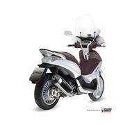 Scarico Completo MIVV Urban Acciaio inox per Piaggio Beverly 300 2010 > 2013