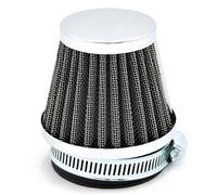 Meiwa Filtro Aria Potenza M5006 universale 52 mm conico-fungo cromato per Moto/Scooter/MiniMoto/Quad