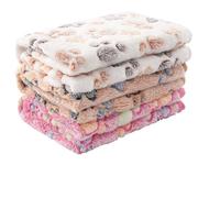 MIWOPET Confezione da 3 coperte per cani e gatti, in morbida e calda flanella di pile, ideale per cuccioli, cani di piccola taglia, cani di taglia media e cani di taglia grande (grande)