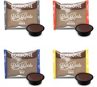 MIX 200 CAPSULE CAFFÈ BORBONE DON CARLO - 50 MISCELA NERA - 50 MISCELA ROSSA - 50 MISCELA BLU - 50 MISCELA ORO - COMPATIBILI A MODO MIO