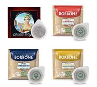 MIX 200 CIALDE CAFFÈ BORBONE - 50 DONNA REGINA - 50 ROSSA - 50 BLU - 50 ORO