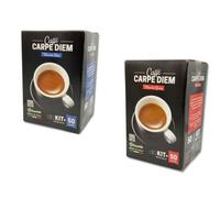 MIX 500 CIALDE CAFFE CARPE DIEM MISCELE ROSSA BLU + KIT ACCESSORI
