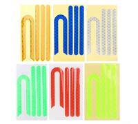 Mix bilanciato di U e pezzi riflettenti dritti per Pro Pro2 per scooter M365 1S per una configurazione perimetrale completa (10 pezzi blu)