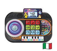 MIX CONSOLE DJ JUNIOR PER BAMBINI CON PULSANTE REGISTRAZIONE E EFFETTI SONORI