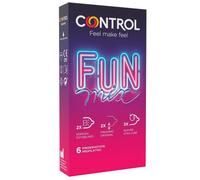 Mix Control Feel Fun Preservativi 6 unità, Poids 0.030 Kg