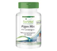 Mix di alghe con erba d'orzo - 500 compresse di spirulina, clorella VEGAN | f...